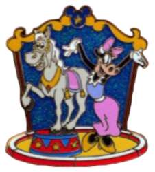 'Mickey's Circus - Clarabelle Cow and White Horse - WDW'