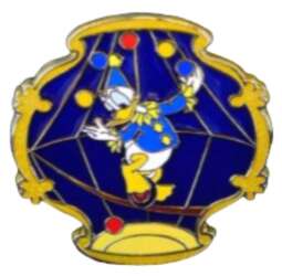 'Mickey's Circus - Donald on Unicycle Juggling on Tightrope - WDW'