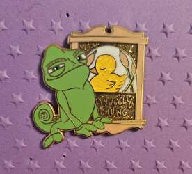 Pascal with Snuggly Duckling sign