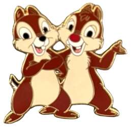 'Disneyland Location Signature Card Collection - Chip N&#039; Dale Treehouse — Chip and Dale - DLR'