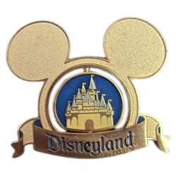 Disneyland Sleeping Beauty Castle Spinner