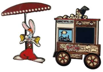 Roger Rabbit Toontown Popcorn Vendor Set — Full Set