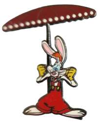 'Roger with Red Toontown Umbrella - DLR'