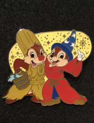 CHIP AND DALE SORCERERS APPRENTICE COSTUME BROOMS FANTASIA