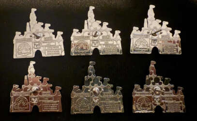 107769 - DLR Hidden Disney Series 2025 Wave A: Castles - Complete Set - Including CHASER - Disneyland Resort alternate image