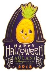 Happy Halloween 2018 - Aulani Resort — Jack-o'-lantern Pineapple
