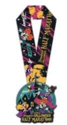 'runDisney: Disneyland Halloween Half Marathon Weekend 2024 - Halloween Half-Marathon - Medal - Sanderson Sisters - DLR'