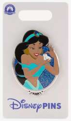 '2025 Princess Glitter Portraits Collection - Jasmine with Dove - MLT'