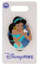 '2025 Princess Glitter Portraits Collection - Jasmine with Dove - MLT'