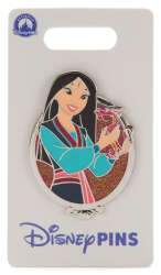 '2025 Princess Glitter Portraits Collection - Mulan and Mushu - MLT'