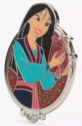 107948 - 2025 Princess Glitter Portraits Collection - Mulan and Mushu alternate image