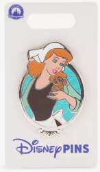 '2025 Princess Glitter Portraits Collection - Cinderella and Gus - MLT'