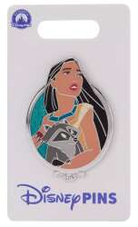 '2025 Princess Glitter Portraits Collection - Pocahontas and Meeko - MLT'