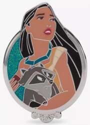 '2025 Princess Glitter Portraits Collection - Pocahontas and Meeko - MLT'