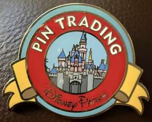 'Keep On Pin Trading Disney Parks Logo Mystery Collection - Sleeping Beauty's Castle - MLT'