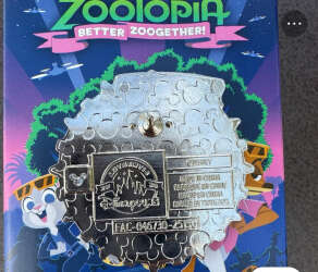 111108 - Zootopia Better Zoogether! Mystery Pin Set - Judy Hopps - Walt Disney World alternate image