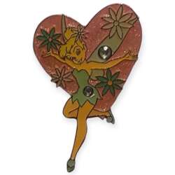 Tinker Bell Dancing in Pink Heart