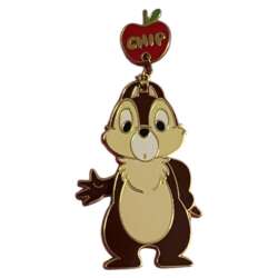 Chip with Apple Dangle