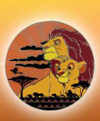 108053 - Pink A La Mode (PALM) Exclusives - Remember Who You Are Medallion - Mufasa and Simba - Disney Licensed alternate image