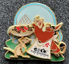 'Epcot International Food &amp; Wine Festival 2004 - Timon &amp; Pumbaa - WDW'