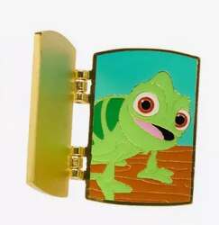 108084 - Disney Tangled Lanterns Hinged Blind Box Enamel Pin - Pascal - Loungefly alternate image