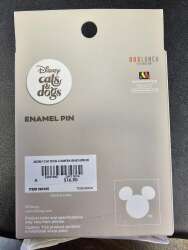 108152 - BoxLunch - Cats & Dogs Camera Blind Pin - Bolt - Disney Licensed alternate image