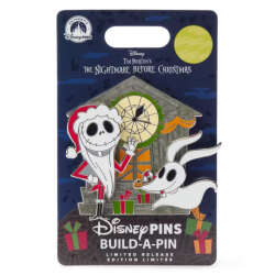'Build-a-Pin: 2nd Generation - The Nightmare Before Christmas — Jack and Zero Set - MLT'