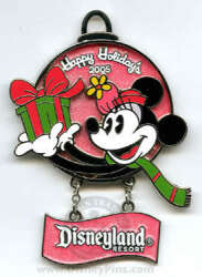 '2005 Holiday Ornament Collection - Happy Holiday — Minnie Mouse - DLR'