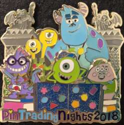 '2018 Pin Trading Nights - HKDL - Monster's University - HKDL'