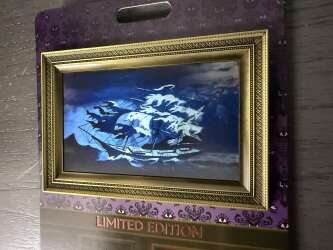 'Haunted Mansion Parlor - Lenticular Portraits - The Ship (The Flying Dutchman) - WDI'