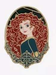 'BoxLunch - Princess Stained Glass Portrait Mystery Collection - Merida - LFLY'