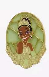 108351 - BoxLunch - Princess Stained Glass Portrait Mystery Collection - Tiana - Loungefly