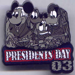 Mickey and Friends - Mount Rushmore - Presidents' Day 2003