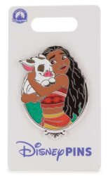 '2025 Princess Glitter Portraits Collection - Moana with Pua - MLT'