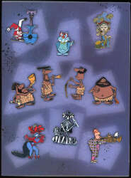 'Plunk, Toot, Whistle and Boom 50th Anniversary Set - Whole Set - DSUS'