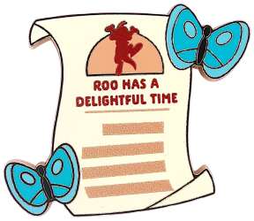 'Winnie the Pooh Hundred Acre Wood Series - Roo Has a Delightful Time - Note ONLY - MLT'