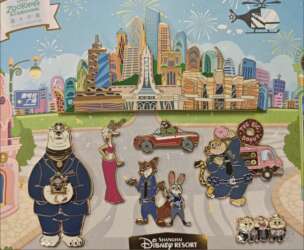Zootopia Land Grand Opening Frame Set