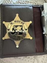 M.Mouse Private Ear in original wallet/paragraph pad