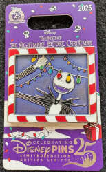 Nightmare Before Christmas Celebrating 25 years of Disney Pins