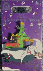 108407 - Nightmare Before Christmas Celebrating 25 years of Disney Pins - Zero with Candy Cane alternate image