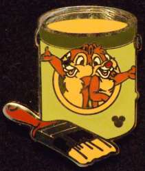 17066 - WDW Hidden Mickey Series 2012 Wave A: Paint Cans Collection - Chip & Dale - Walt Disney World alternate image