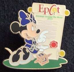 'EPCOT Holidays Around the World 2010 - The American Adventure Storyteller - Hanukkah Minnie - WDW'