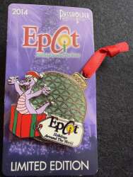 'Epcot Holidays Around The World 2014 - Figment (Annual Passholder) - WDW'
