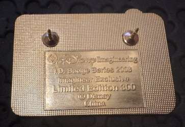 108447 - I.D. Badge Series 2 - Old Hag - Walt Disney Imagineering alternate image