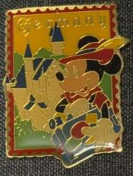 Domed Enamel Mickey Stamp Collection