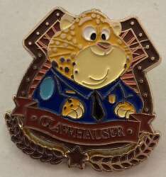 'Zootopia Collection College Style Metal Badge Surprise Box - Benjamin Clawhauser - DLIC'