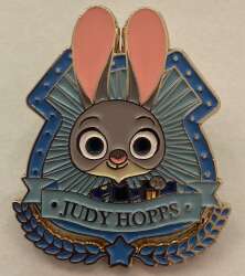 'Zootopia Collection College Style Metal Badge Surprise Box - Judy Hopps - DLIC'