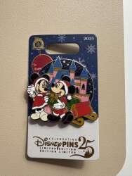 Click to view the Mickey and Minnie Cinderella Castle Festive Limited Edition details