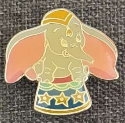 'Disney Store Japan Mini Pin Set - Dumbo 3 pin Set - #2 Circus Performer Dumbo - DSJ'