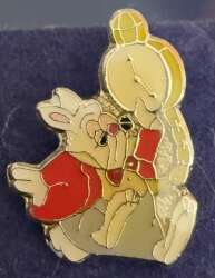Alice in Wonderland 4 pin Set 1 - #3 White Rabbit (No Umbrella)